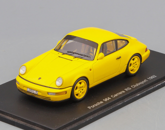 PORSCHE 964 Carrera RS Club Sport 1992, yellow