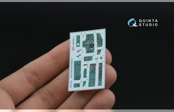 3D Декаль интерьера кабины МиГ-25ПД (ICM) (с 3D-печатными деталями)