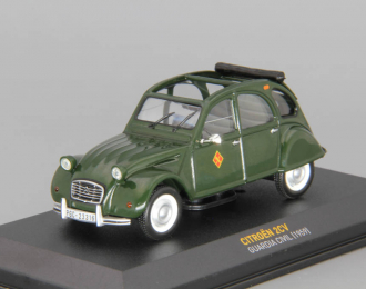 CITROEN 2CV Gurdia Civil (1959), green