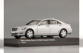 MERCEDES-BENZ S 600 Guard (V221), silver