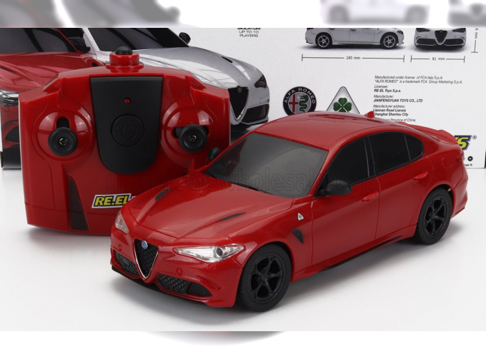 RC ALFA ROMEO Giulia Quadrifoglio (2015), Red