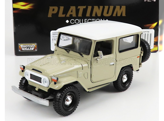 TOYOTA Fj40 Land Cruiser Hard-top Closed (1980), Beige White