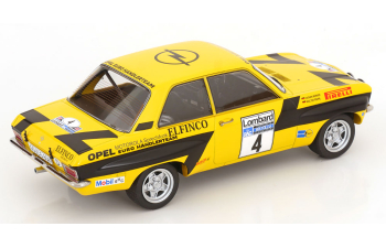 OPEL ASCONA A (night version) N 4 RALLY RAC LOMBARD 1975 WALTER ROHRL - CHRISTIAN GEISTDORFER