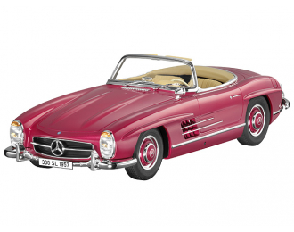 MERCEDES-BENZ 300SL Roadster W198 II (1957-1963), red