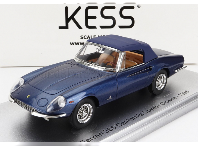 FERRARI 365 California Spider Closed (1966), blue