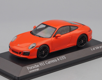 PORSCHE 911 (991.2) Carrera 4GTS (2017), orange