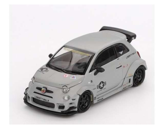 Fiat Abarth 595 LB-Works X Abas Works Fighters, grey 2024