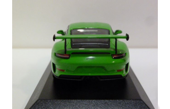 PORSCHE 991 II GT3 RS (2018), lizard green / black wheels