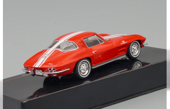 CHEVROLET Corvette C2 Stingray (1963), red white