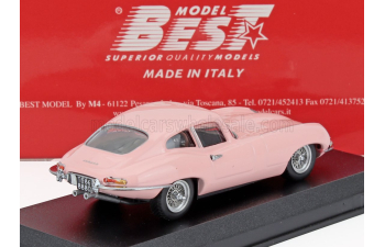 JAGUAR E-type Coupe (1961) - Personal Car Rita Pavone, Pink