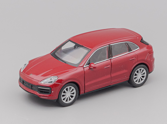 PORSCHE Cayenne Turbo, red