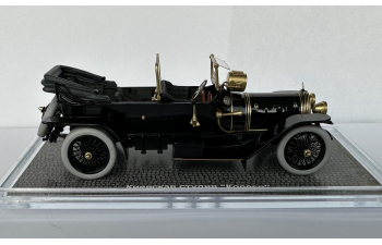 Delaunay-Belleville 45/50CV Kellner дубль-фаэтон 1914 год. (тент сложен, без запаски), черный