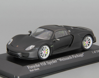 PORSCHE 918 Spyder "Weissach-Package" (2015), matt black