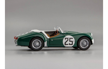 TRIUMPH TR3A Nr.25 1959 LM, green / white