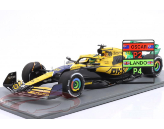 McLAREN MCL38 #81 2nd Monaco GP Formula 1 Oscar Piastri (2024)