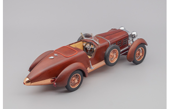 HISPANO SUIZA H6C Speedster Tulipwood (1924), brown