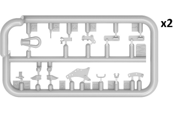 Сборная модель T-55 Al Faw Enigma Iraq Polish Made Base Military (1990)