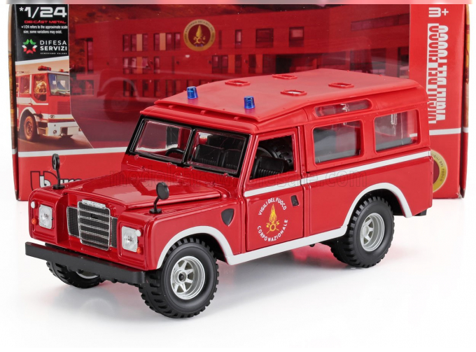 LAND ROVER Defender Mkii Vigili Del Fuoco (1995), Red White