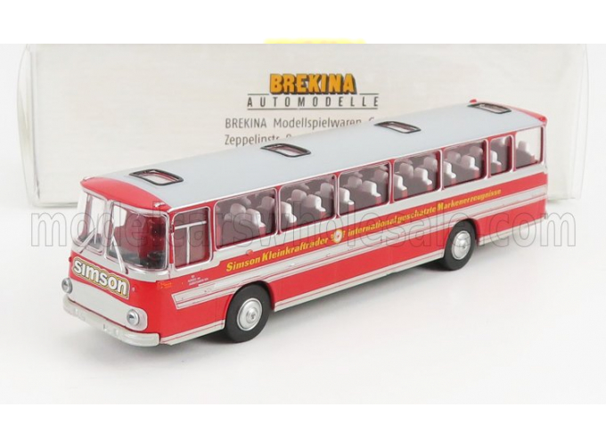 FLEISCHER S5 Autobus 1973, Red Silver