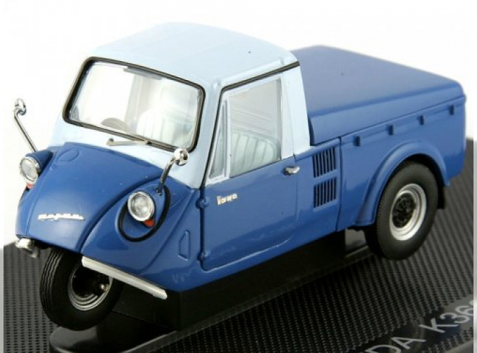 MAZDA K360 3х-колесный пикап w/cover 1962, blue/white 