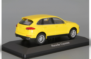 PORSCHE Cayenne (2014), yellow