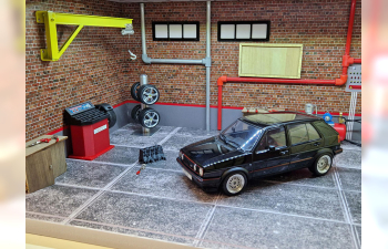 DIORAMA Classics Garage with illumination without modelcar