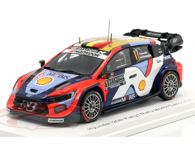 HYUNDAI i20N Rally1 No.1 Rally Monte Carlo T. Neuville - M. Wydaeghe (2025)