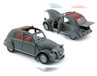 CITROEN 2CV AZLP (1958), grey