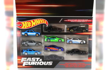 NISSAN Set Assortment 10 Pieces Fast & Furious, Various