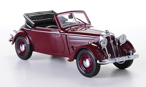 IFA F8 CABRIO 1953, Dark Red