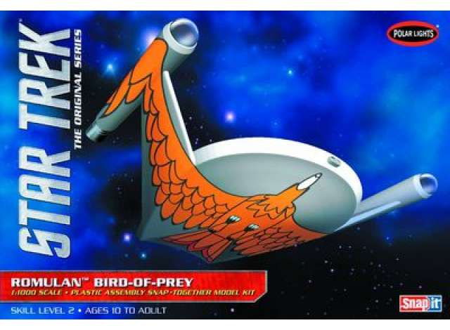 Сборная модель Star Trek Romulan Bird of Prey Snap kit