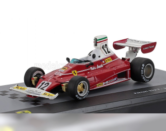 FERRARI F1 312t Team Ferrari Sefac №12 World Champion Season (1975) Niki Lauda - Con Vetrina - With Showcase, Red White