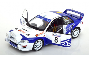 SUBARU Impreza S5 Wrc99 (night Version) №8 Rally Azimut Di Monza (2000) Valentino Rossi - C.Сassina, White Blue