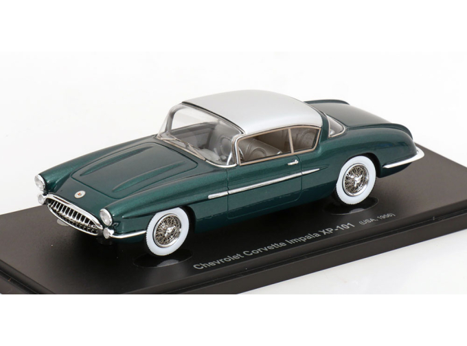 CHEVROLET Corvette Impala XP-101 (1956), green metallic/ silver