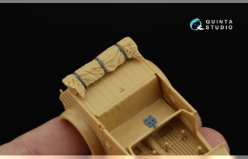 3D Декаль интерьера кабины Kubelwagen Type 82 (Tamiya) (с 3D-печатными деталями)