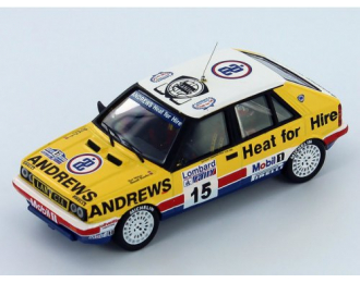 LANCIA DELTA HF 4WD ANDREWS R.Brookes-P.Wilson RAC Rally 1987, yellow