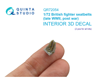 3D Декаль Комплект ремней для самолета ВВС Британии, конец/после ВМВ (2 шт)