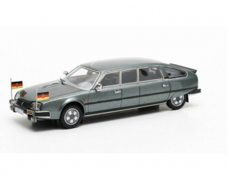 CITROEN CX Nilsson Limousine DDR (Ген.Секретаря Эрика Хонеккера) 1985 с флагом, silver