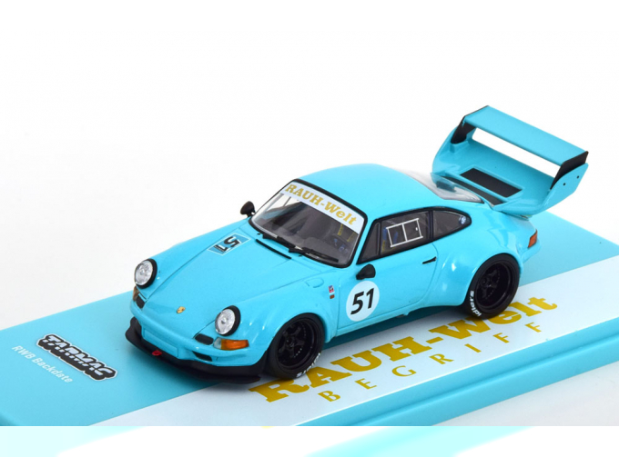 PORSCHE RWB 911 Rauh Welt Backdate, turquoise