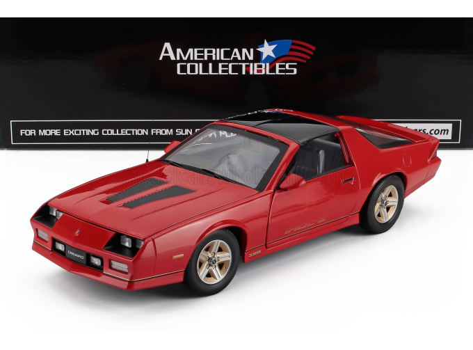 CHEVROLET Camaro IROC (1985), red