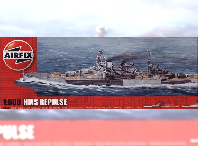 Сборная модель Британский линейный крейсер HMS Repulse