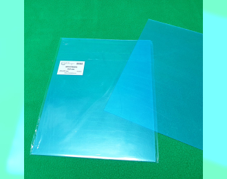 Оргстекло прозрачное лист 2 мм - 200х250 мм - 1 шт