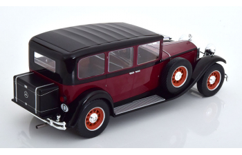 MERCEDES-BENZ Nürburg 460 (1928), dark red/black