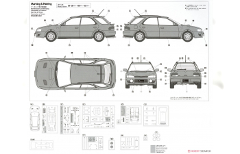 Сборная модель Subaru Impreza Sport Wagon WRX, кузов универсал (Limited Edition)