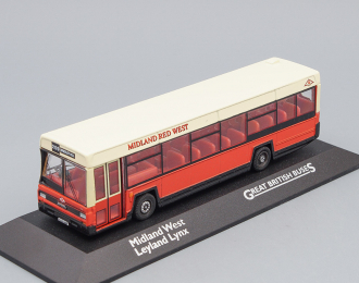 автобус LEYLAND Lynx "Midland West" 1986 Beige/Red