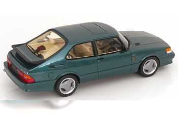 SAAB 900 Turbo T16 Airflow (1988), dark green-metallic