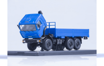 Камский грузовик 43118 6х6 бортовой, синий