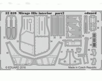 Фототравление для Mirage IIIc interior