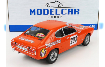 FORD Capri Mki (night Version) Jagermeister N 203 Rally Montecarlo 1973 E.schimpf - E.j.zauner, Orange