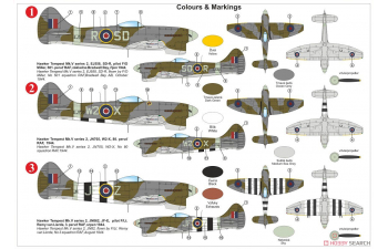 Сборная модель Tempest Mk.V „At war“